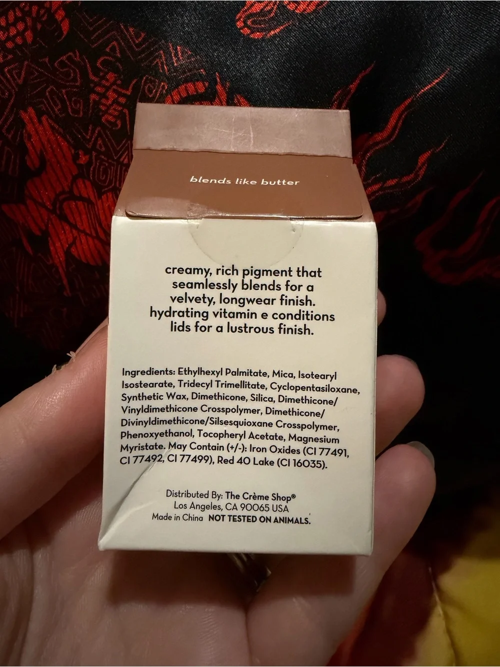 The Crème Shop Truffle Crème Eyeshadow — Brown